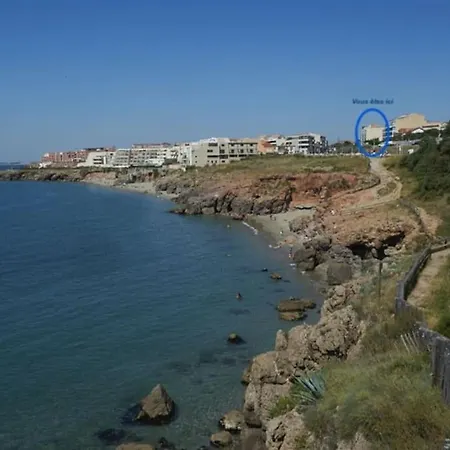 Appartement T3 Vue Mer La Corniche Sete Exterior photo